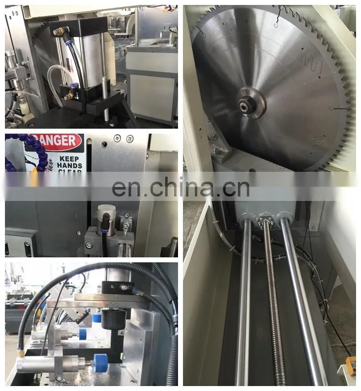 Window Corner Connector Cutting Machine/Aluminum Metal Saw Machinery