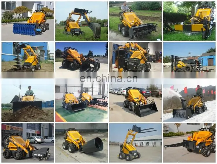 Hysoon small digger loader