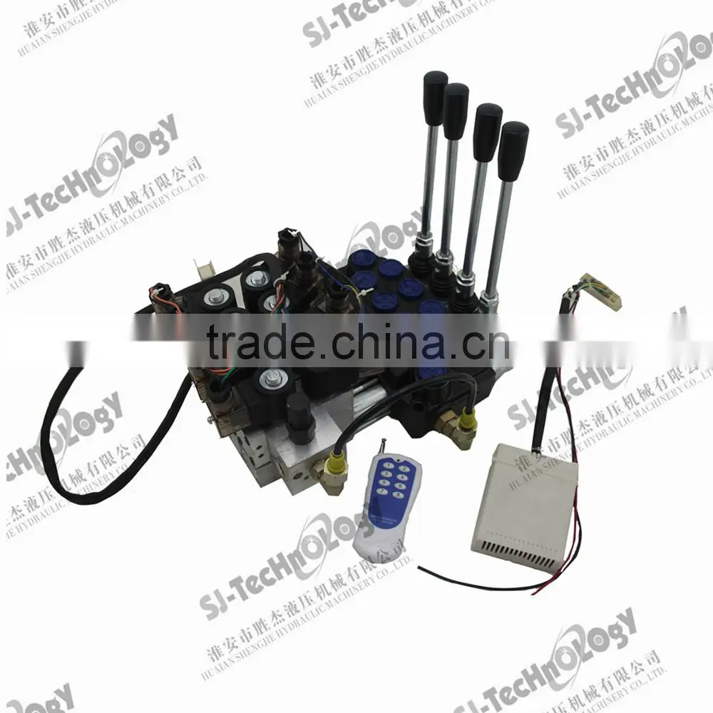 Z1162 control valve, hydraulic control valve with electric,20mpa electric-hydraulic control valve for sanitation machines
