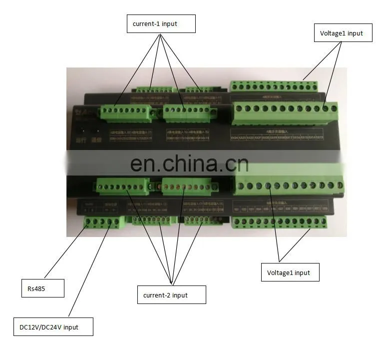 Acrel AMC16Z-FAK24 Multi channel data logger data center monitoring with RS485