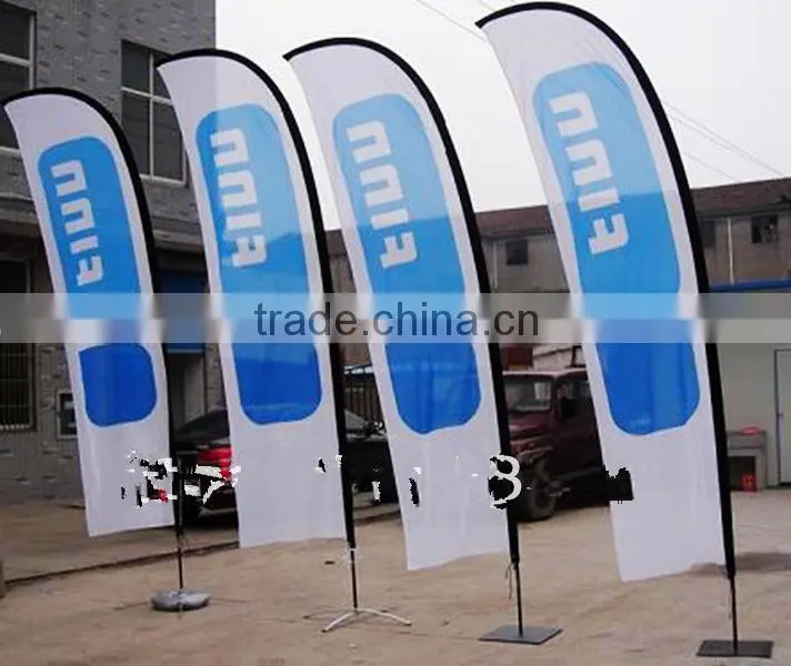 2015 Outdoor Advertising Beach Flag