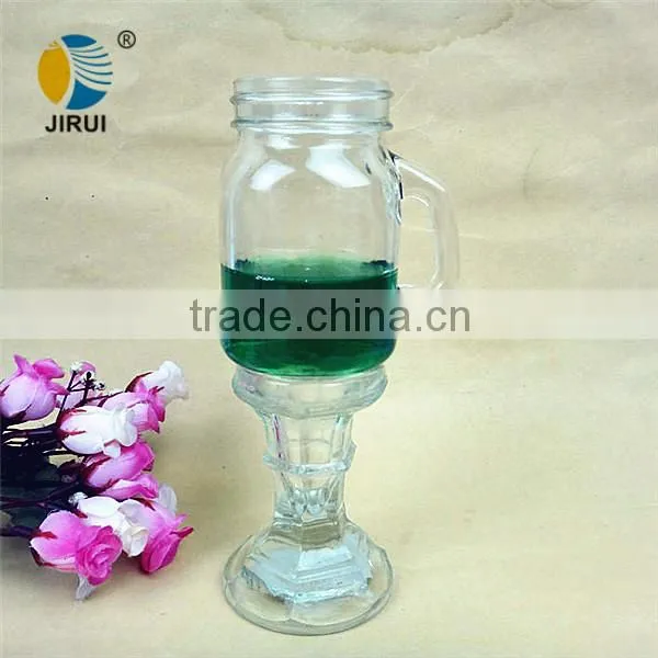 small glass handle jar 4oz made in China