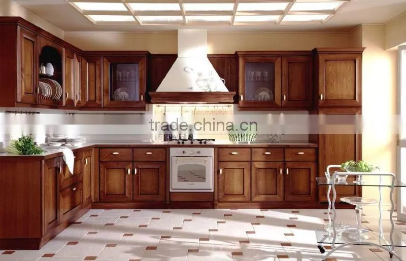 Classic design kitchen cabinets - high end knock down kitchen cabinets