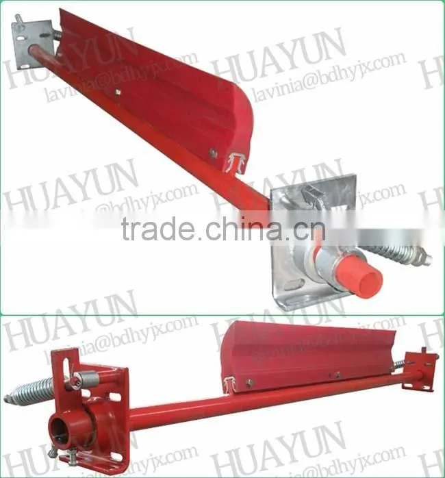 24 Inch Poly Urethane Conveyor Belt Scraper PU Primary Belt Cleaner