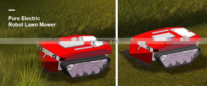 Defy 300kg loading 2.5km/h-12km/h rubber crawler tracked chassis robot stair climber rubber track chassis TINS-13
