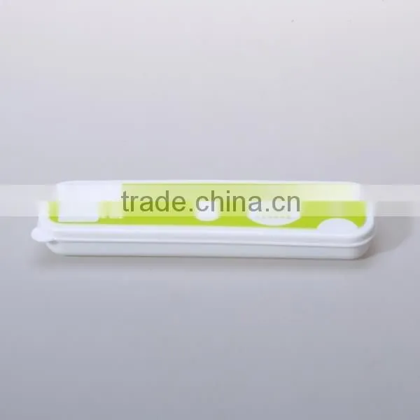 hot sale Plastic Children's Tableware with Stainless Cutlery Set