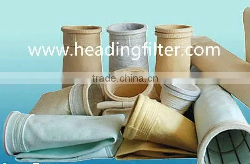 Nomex filter bag for Cement industry bag house