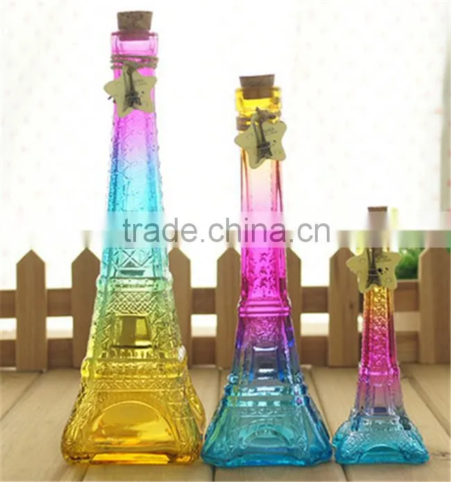 crackle glass vase ases modern romantic wedding decorators