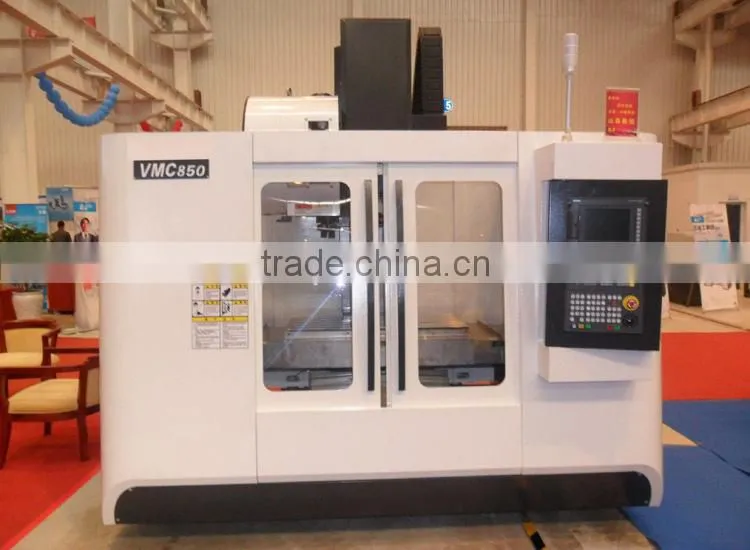 High quality vertical machining center VMC850 cnc milling machine for metal with Taiwan spindle ballscrews