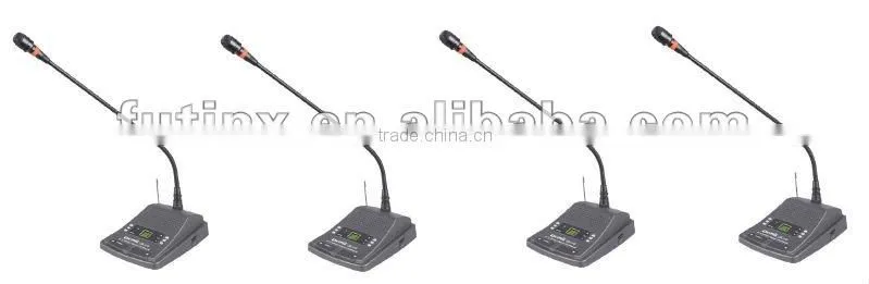 OK-4 UHF/PLL 4 Channel Receiver Wirelesss Microphone Manufacturer