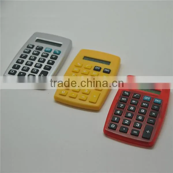 Colorful Pocket Calculator, Calculater for Officers, 8 Digital Pocket Calculator