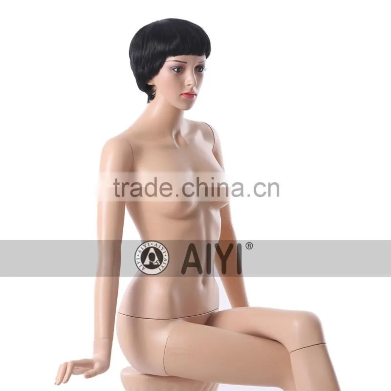 Full body hot sex girl sitting mannequins for sale
