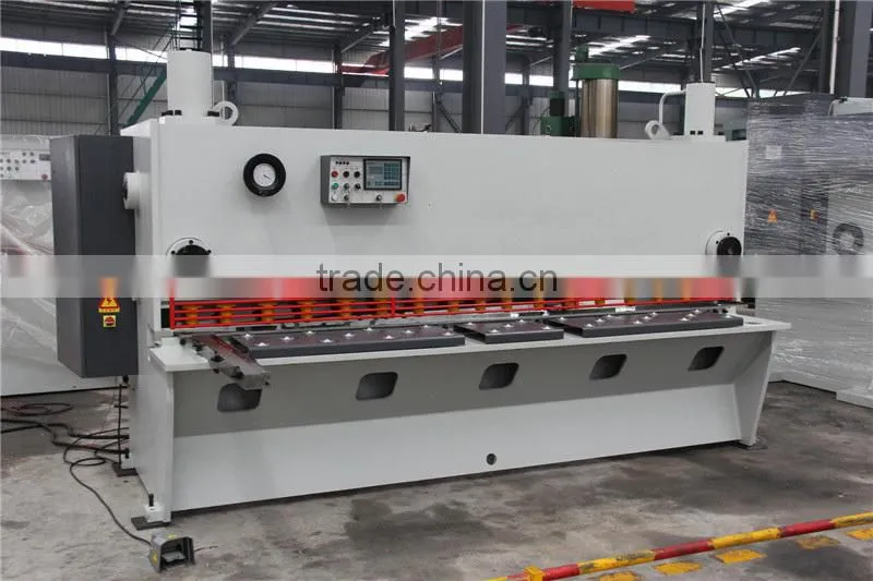 QC12Y-25x6000 CE hydraulic metal plate shearing machine