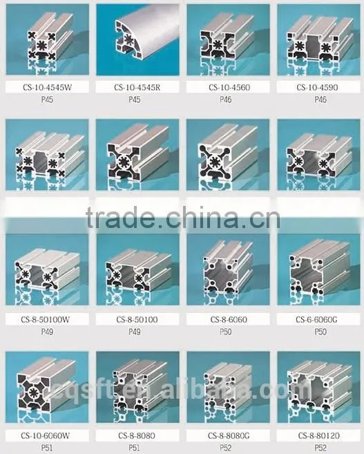China Surface Treatment Machining Customized Aluminum Profile For Sliding Wardrobes