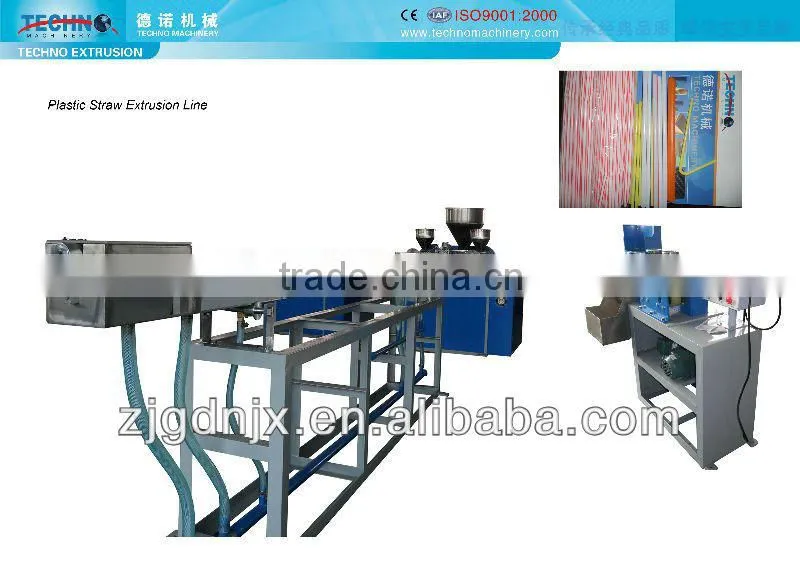Tricolour Straw Extrusion Line