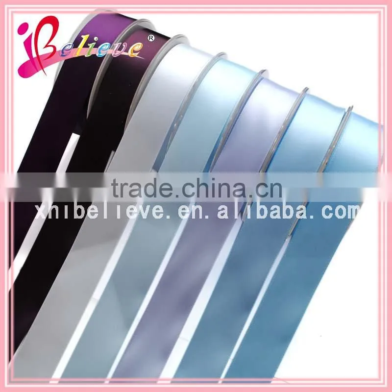 7/8" polyester solid ribbon wholesale fancy bows made ribbon hair ornament