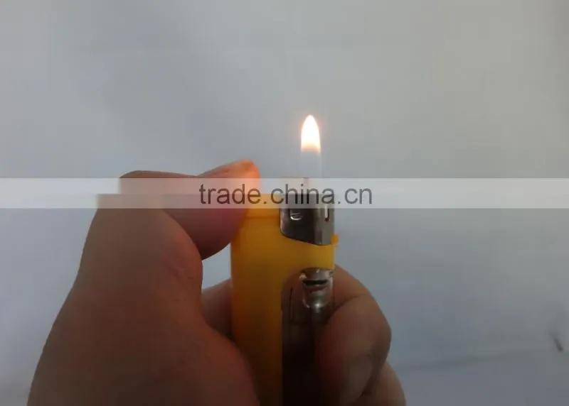 cheap plastic electronic lighter with led, torch lighter good quality hot sale