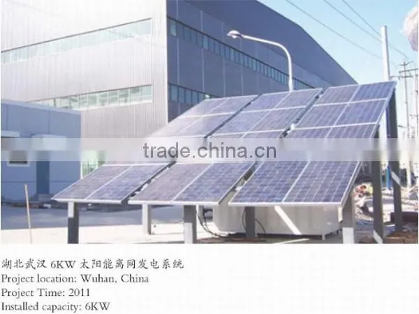 Solar electricity generating system for home, solar generator