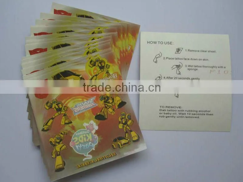 customized promotional static sticker