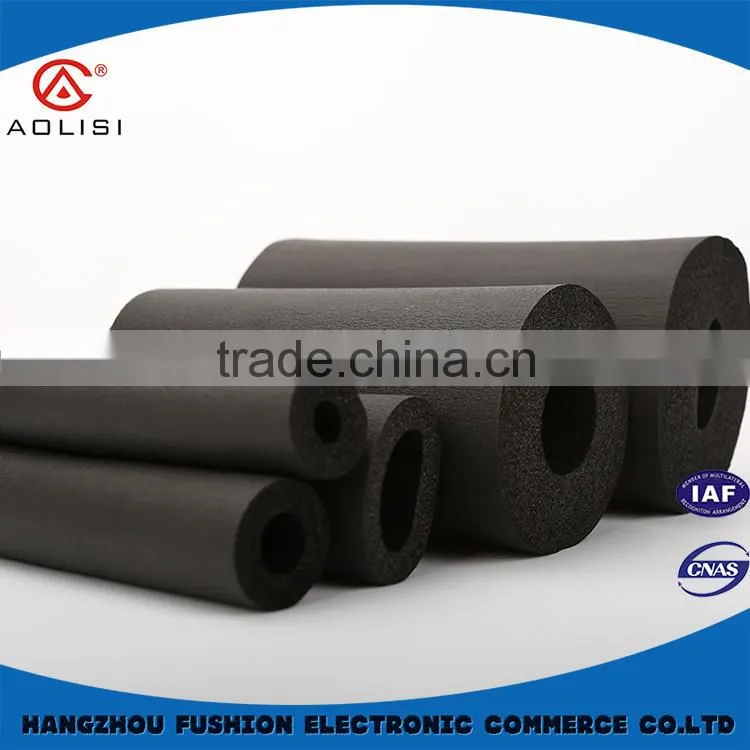 High quality close cell air conditioning insulation foam tube