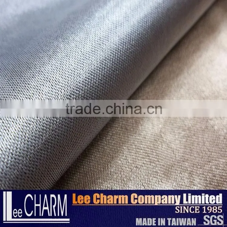 Quality Polyester Satin Glimmer Thick Fabric for Curtain