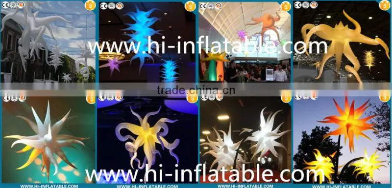 vivid wedding stage decoration inflatable star for sale