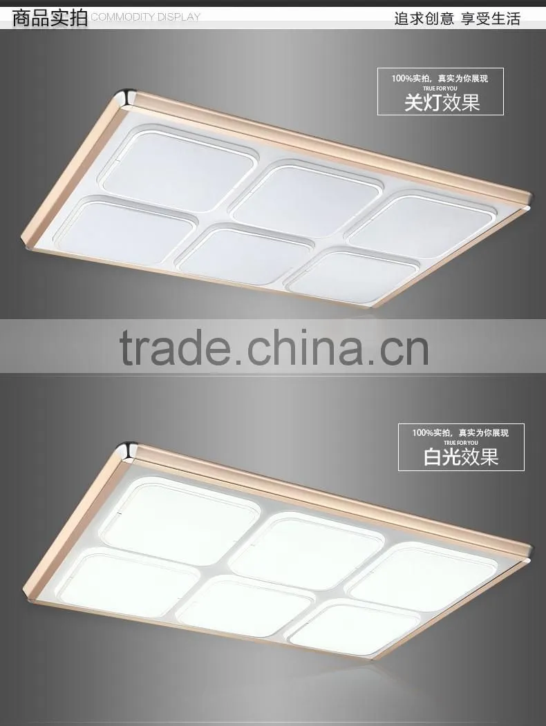 China made surface mount square round led ceiling light fixture home use