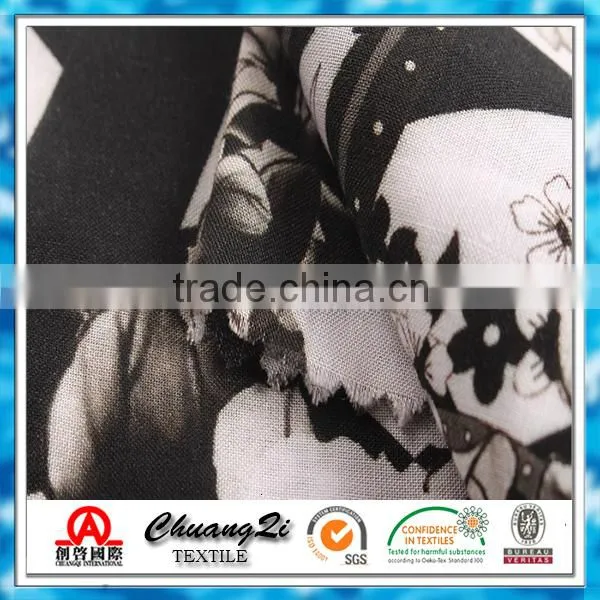 Hot selling cheap price useful 100% printed rayon fabric