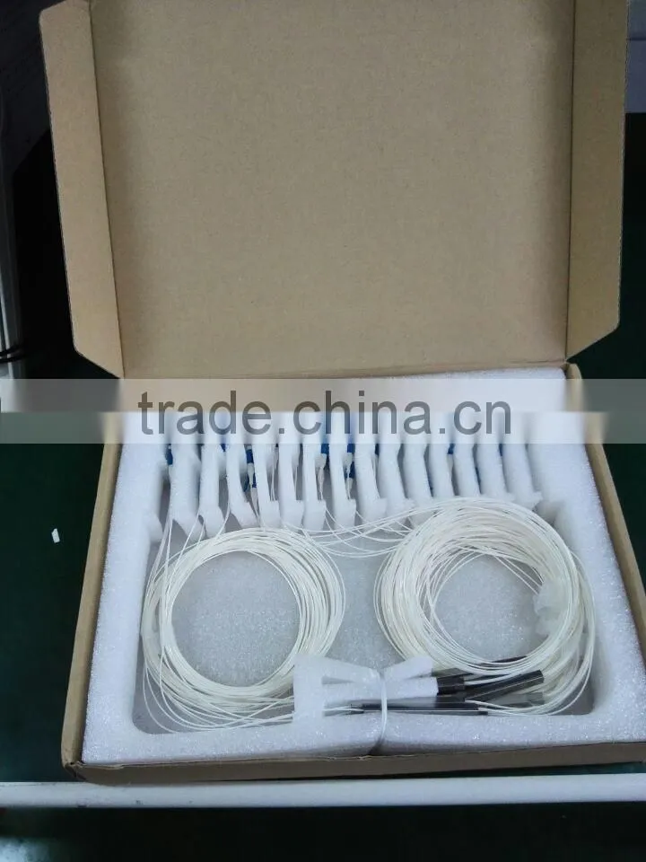 PON solution 1X2 1X4 1X8 1X64 optional Blockless PLC splitter