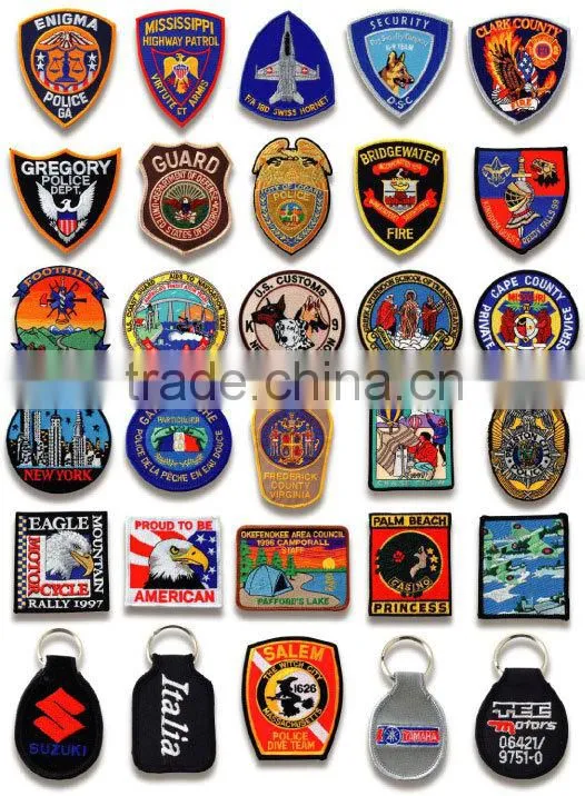 custom and design high quality logo woven patch for garment in dong guan