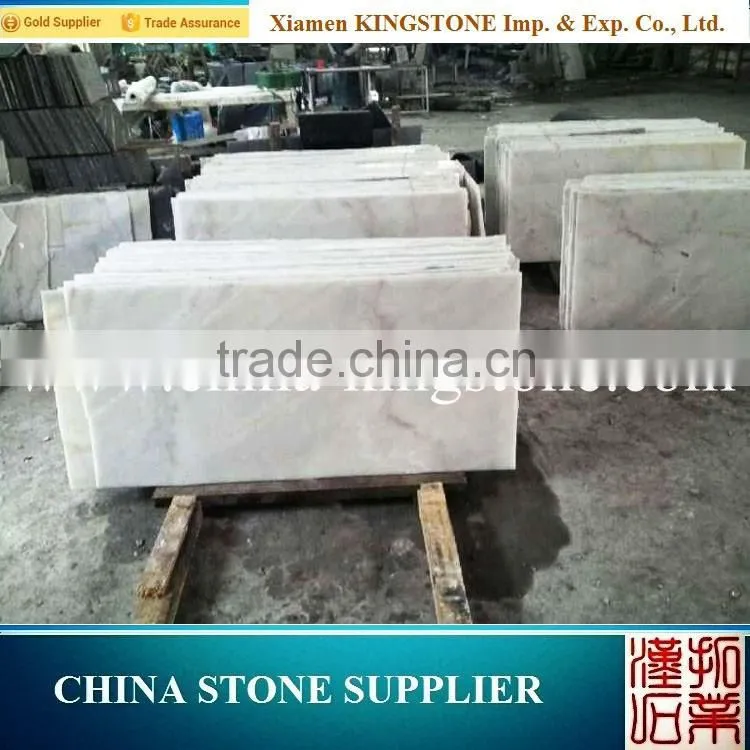 Best Quality guangxi white marble floor tiles buyer price