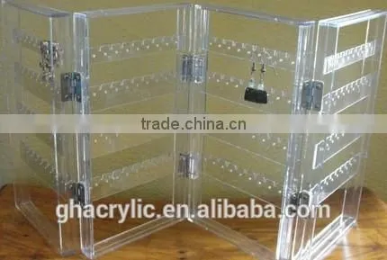 GH-RZ353 Shenzhen Guihe Shatterproof design acrylic earring display stand