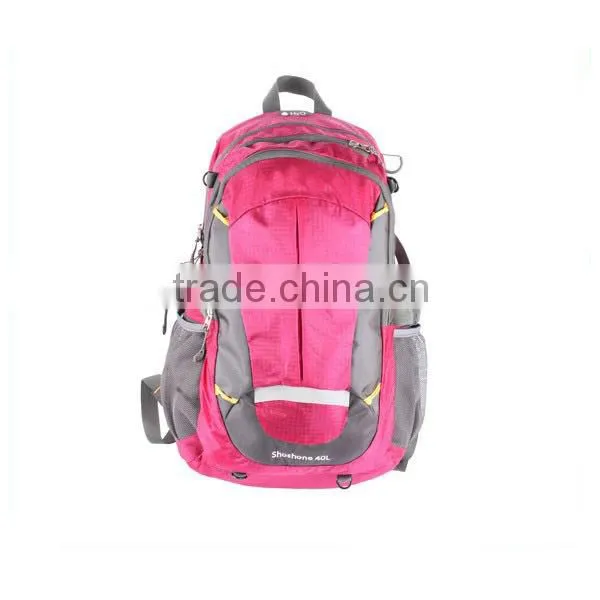 High quality 40 litre camping hiking backpack