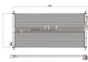 car condenser for HONDA ODESSEY99-05