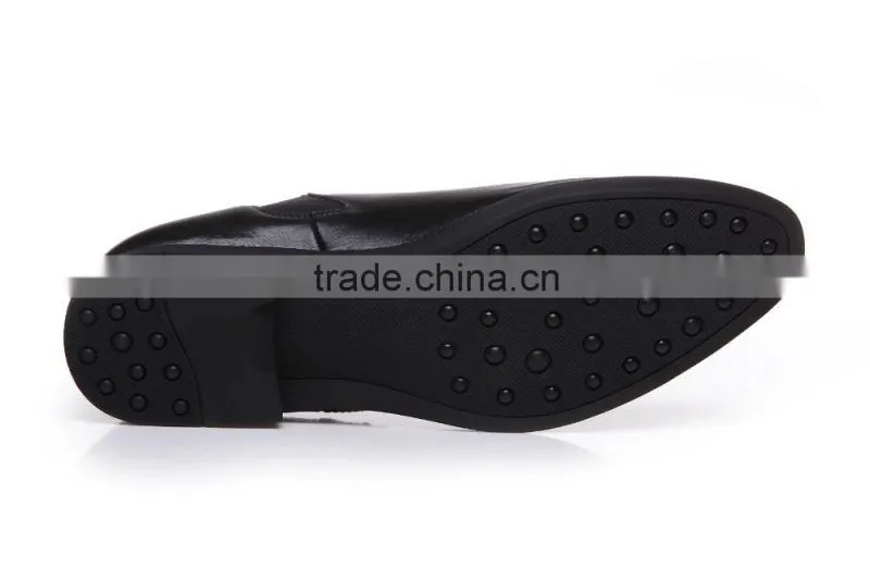 guangzhou genuine leather flat men shoes for sale