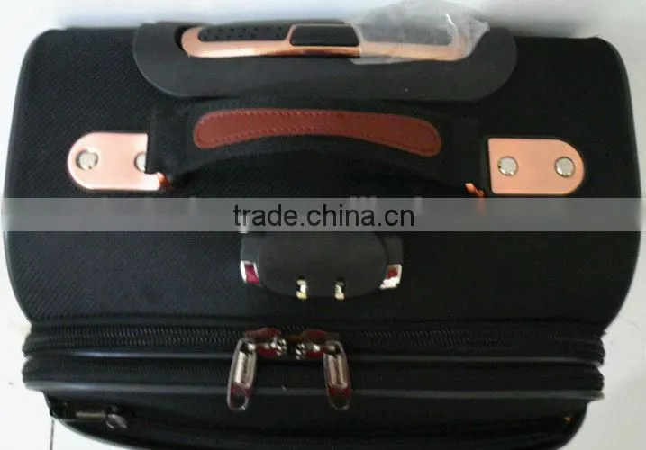 Best design aluminum trolly business luggage bag for travel