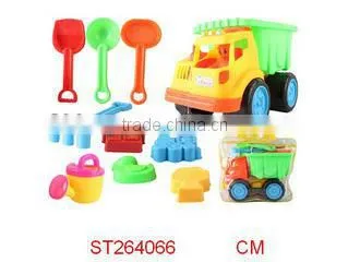 Plastic toy beach car