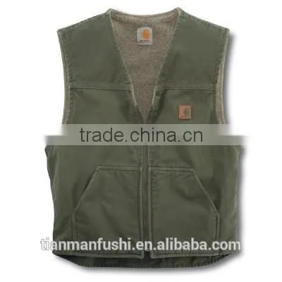 2015 Army Green Farm & Pasture Insulated Work Jacket Top Quality Custom-made Work clothings Cheap Workwears Plus Size