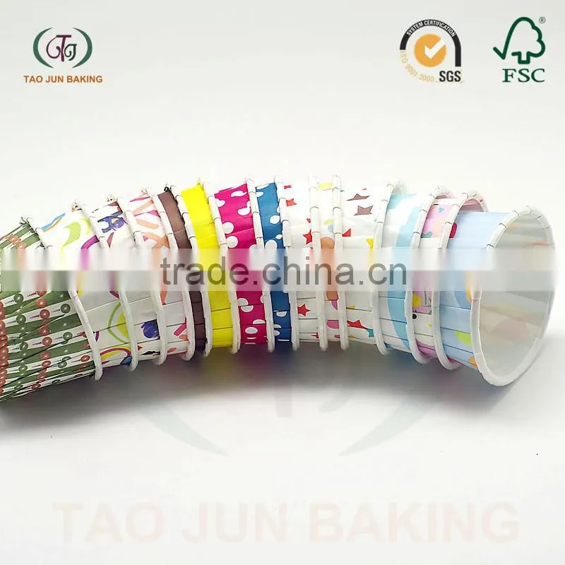 Food Grade Paper Baking Cups for Cake