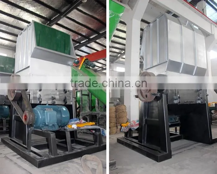 Waste PET plastic bottle crushing washing recycling machine/plastic recycling plant