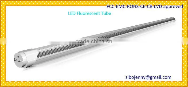 LED t8 15w Transparente PC covering and Alumnum covering light