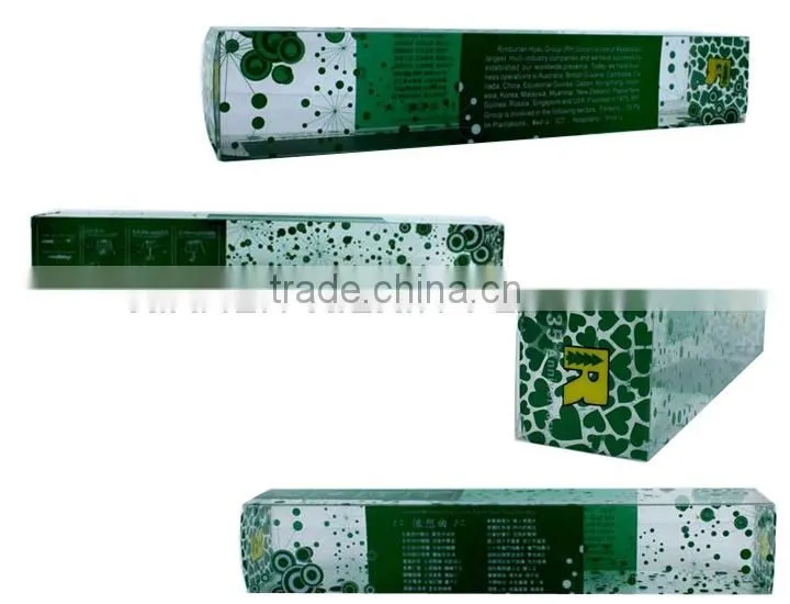 thin rectangular pvc plastic toothbrush box