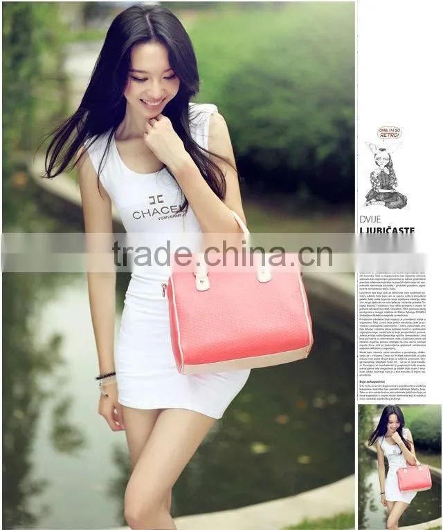 2012 red watermelon new hit color mosaic personality banquet bag & Fashion Crossbody Bag