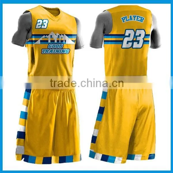 2016 new style custom basketball jersey