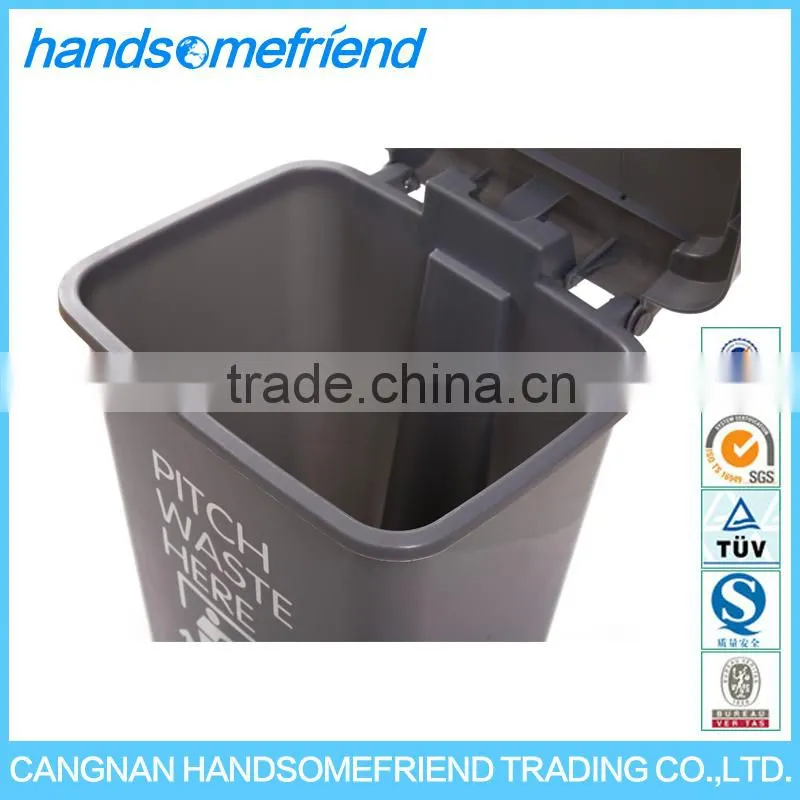 25 liters waste bin hotel room,foot pedal garbage bin,