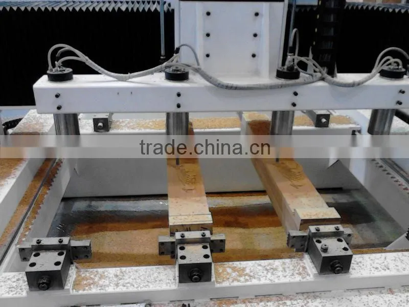four heads rotary cnc router 1600*1300