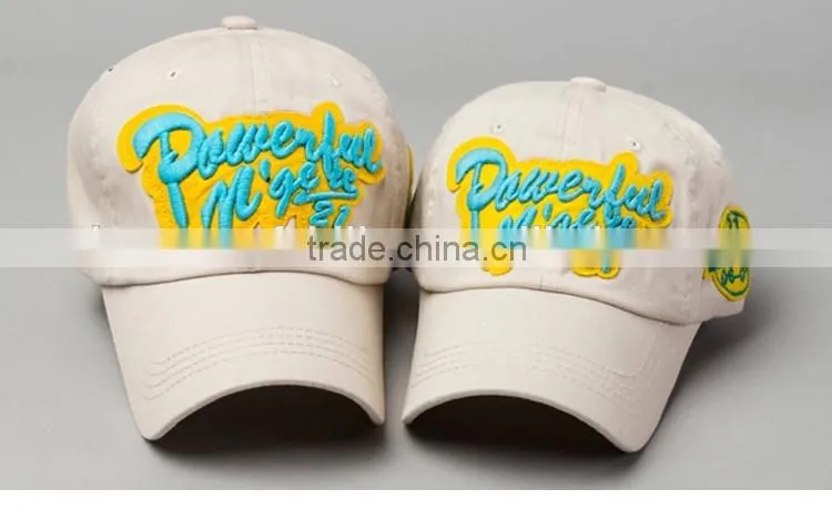 2015 Fashion 100% pure cotton Multicolor of cap and hat