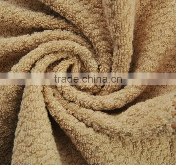 cheap 100% cotton solid golden grid bulk face towel