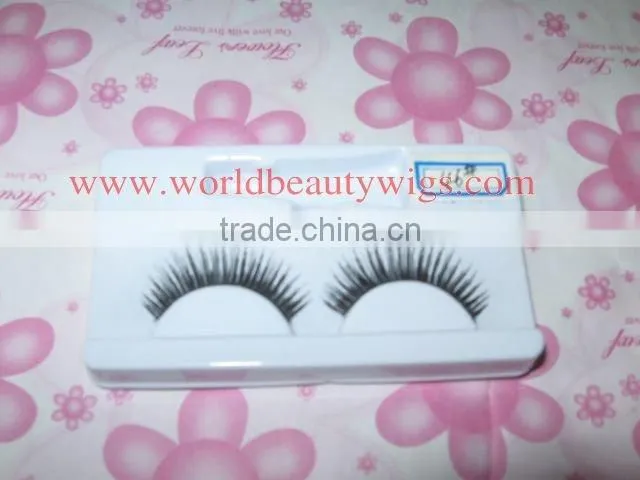hand made synthetic hair strip eyelash worldbeauty