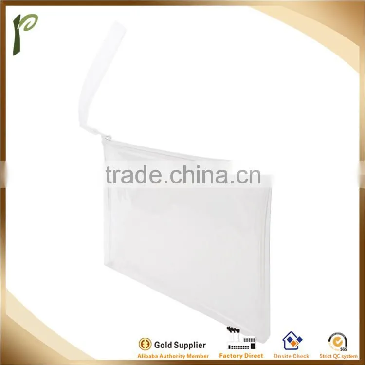 Popwide 2015 Wholesales See Through PVC Packing Bag Chinese Supplier